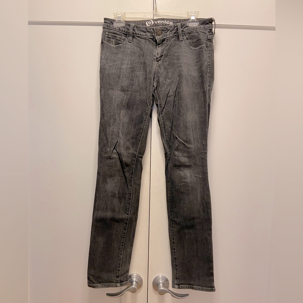 Dark grey wash jeans